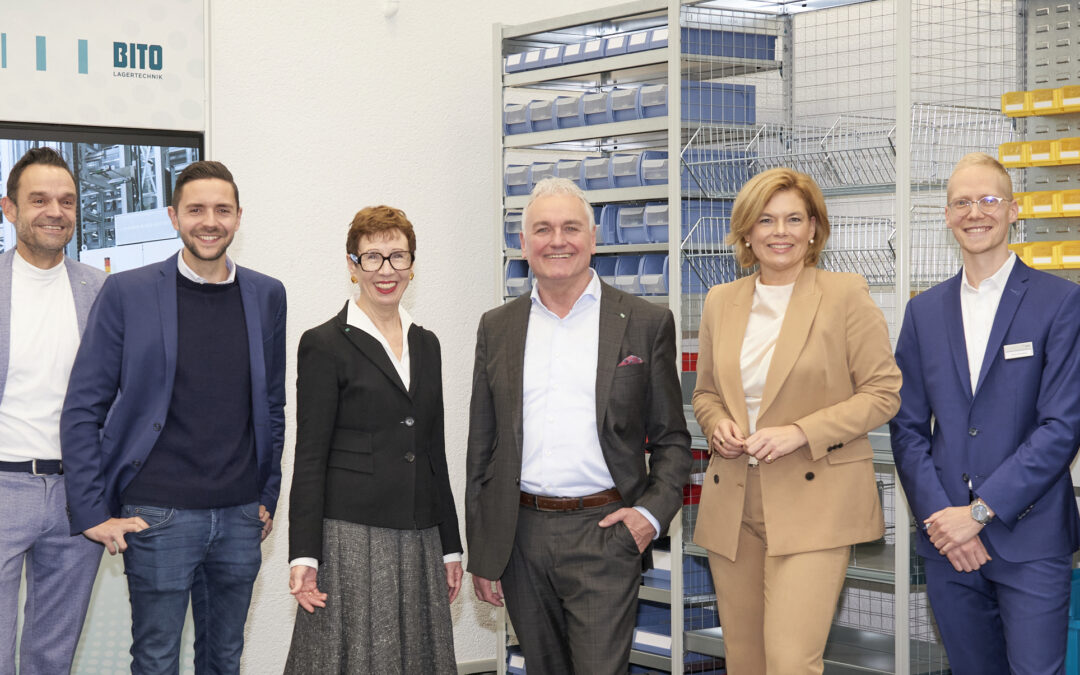 Aushängeschild für Meisenheim: Besuch bei BITO-Lagertechnik