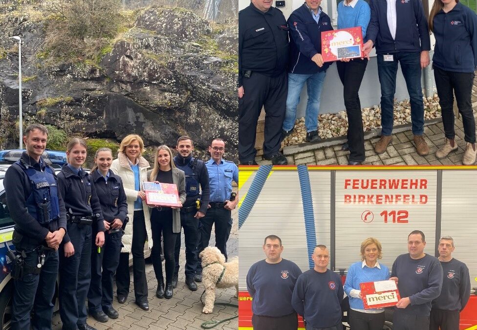 Danke an Hilfskräfte im Kreis Birkenfeld