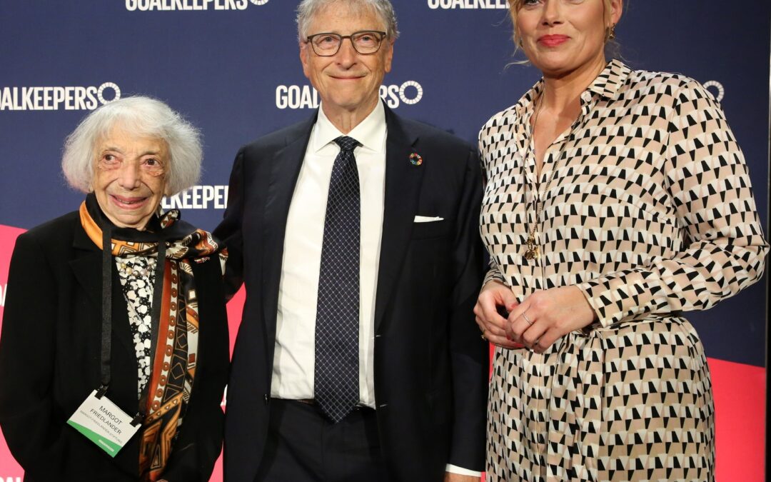 Julia Klöckner trifft Bill Gates
