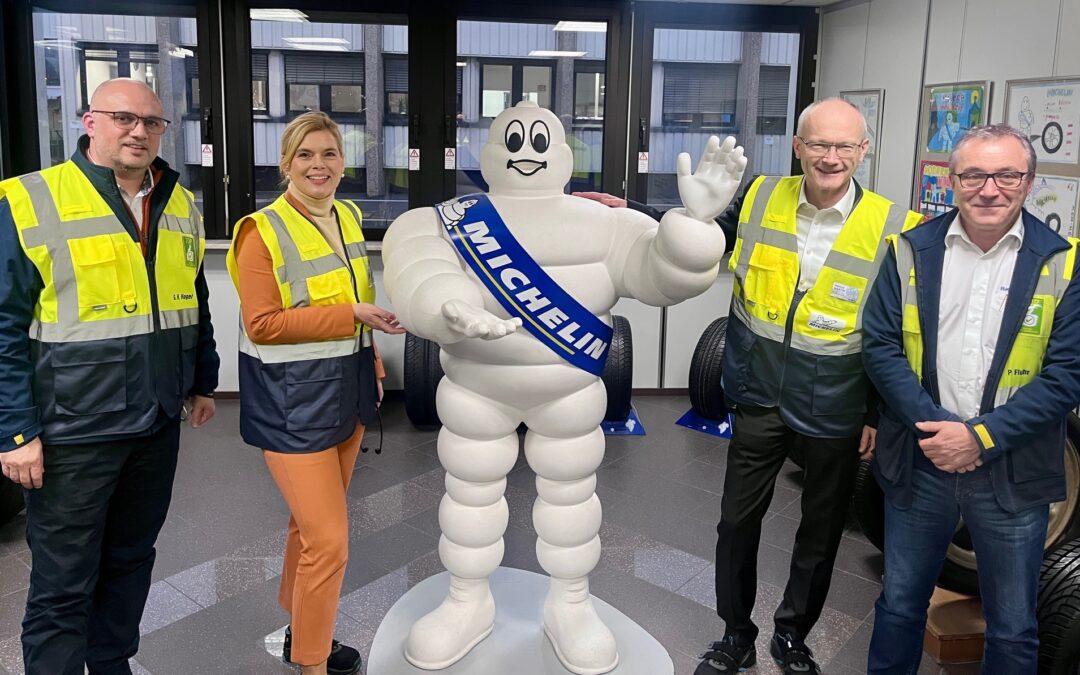 Gespräch bei Michelin in Bad Kreuznach