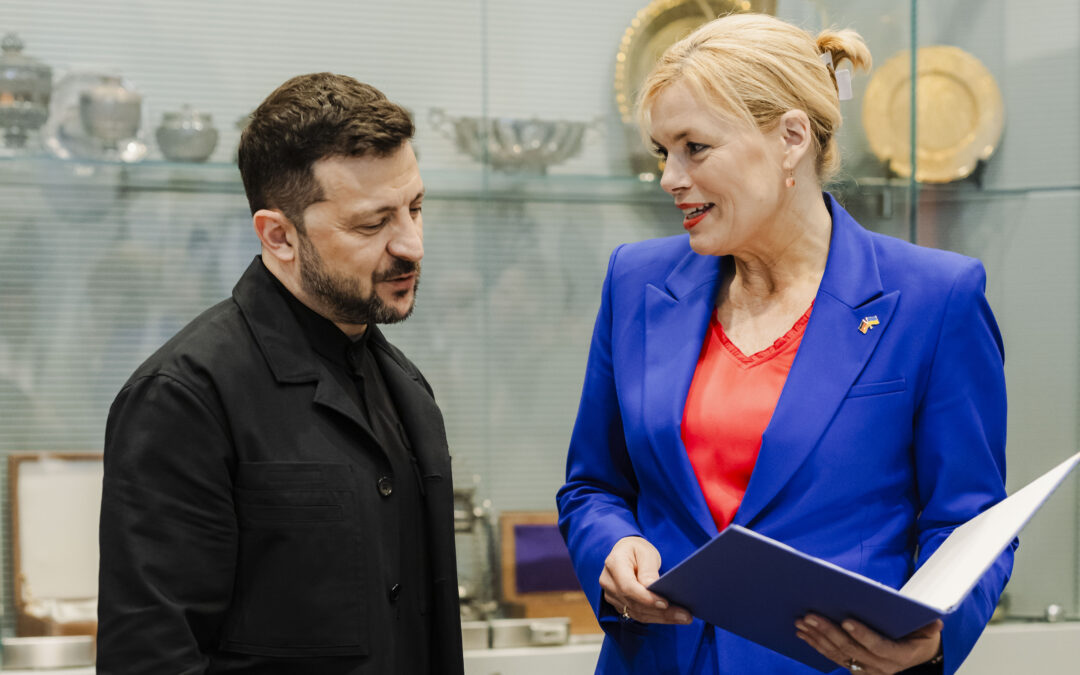 Besonderes Geschenk für den ukrainischen Präsidenten
