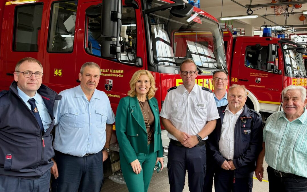 Besuch bei der Feuerwehr der VG Nahe-Glan