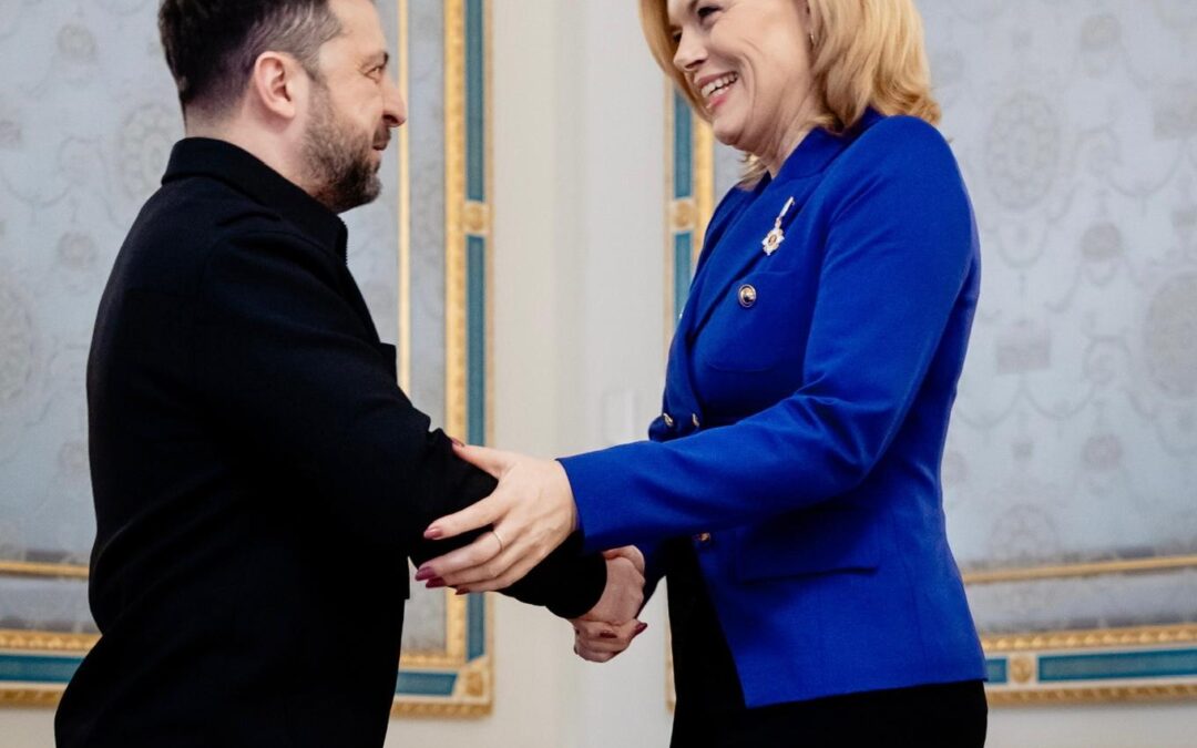 Julia Klöckner trifft Klitschko und Selenskyj – Dank an die Artillerieschule Idar-Oberstein